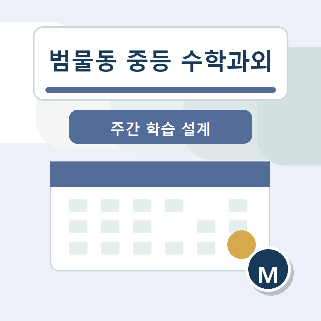 범물동 중학생 중등 수학과외 학습정보
