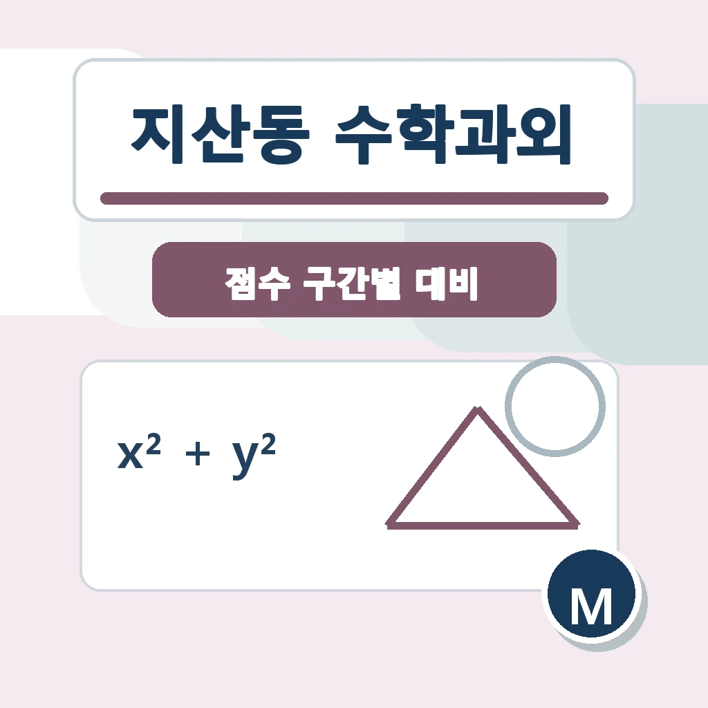 지산동 수학과외 학습 가이드