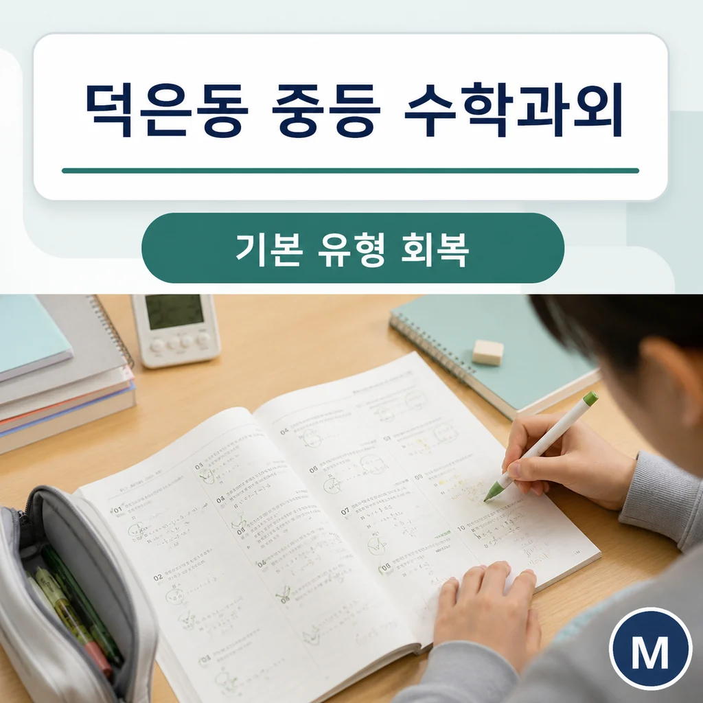 덕은동 중학생 중등 수학과외 학습정보