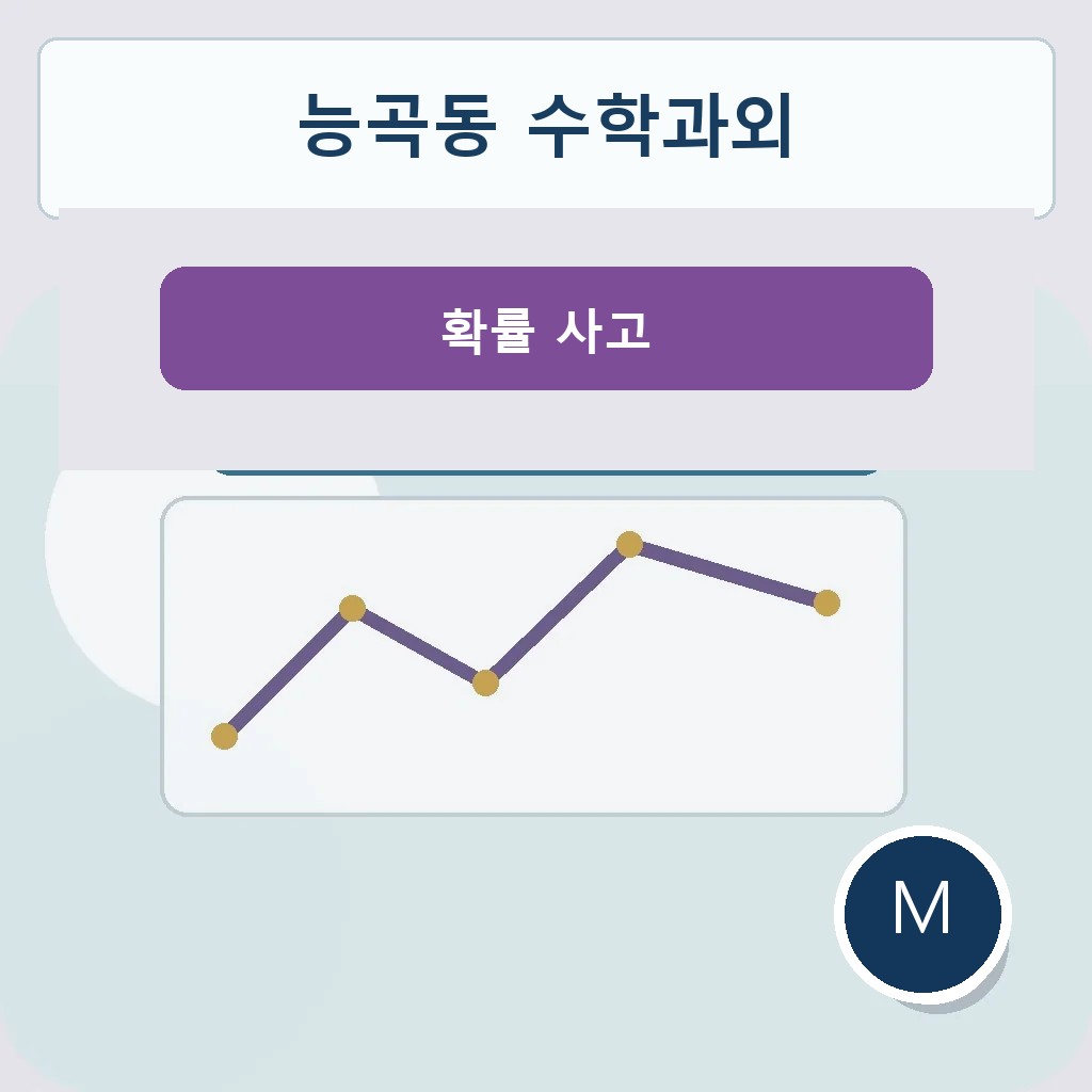 능곡동 수학과외 확률 사고 학습 이미지