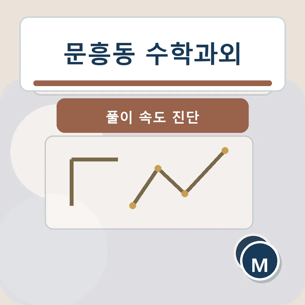 문흥동 수학과외 풀이 속도 진단 학습정보