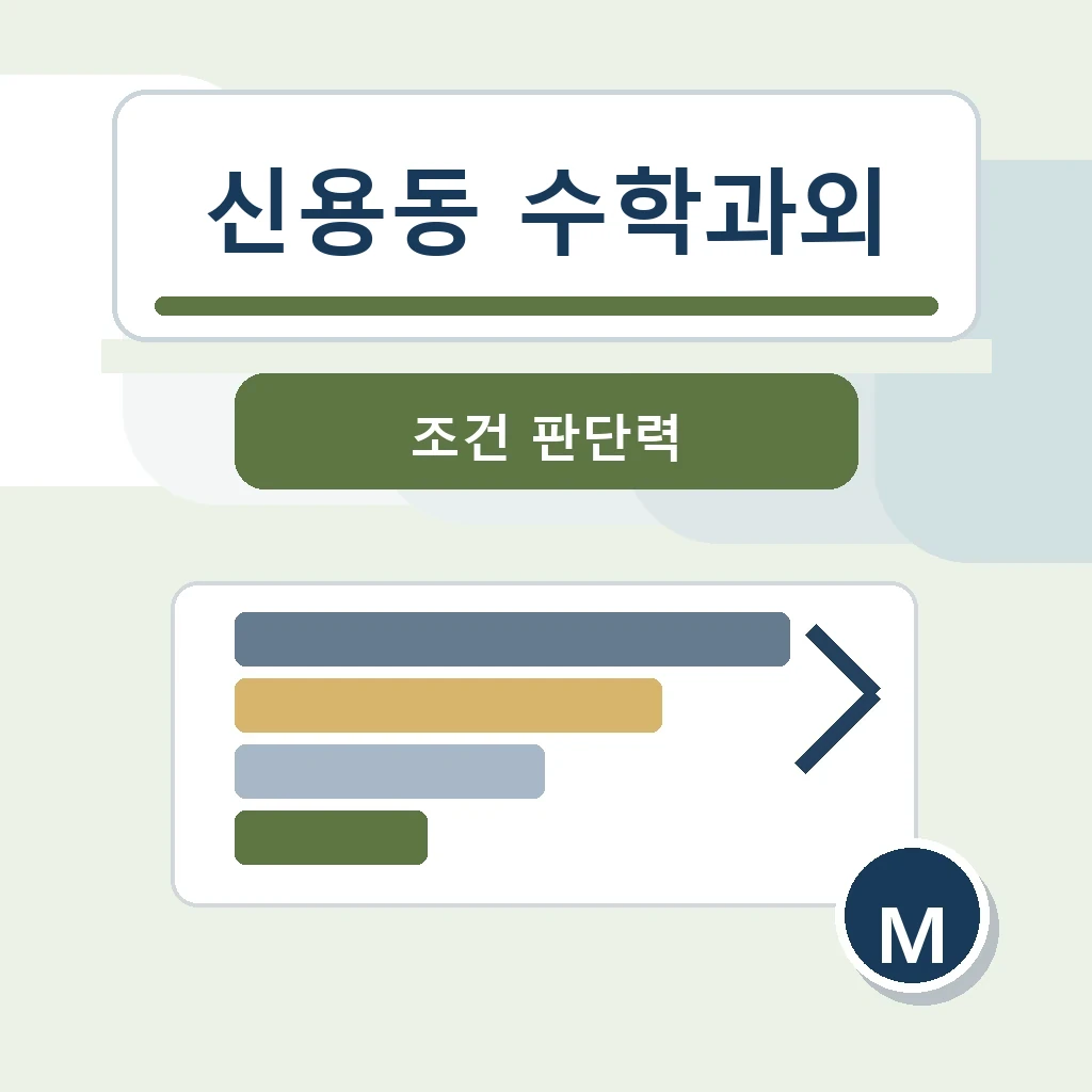 신용동 수학과외 학습 가이드