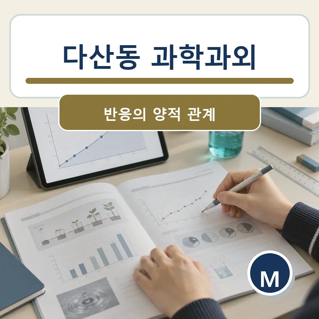 다산동 과학과외 반응의 양적 관계 학습정보