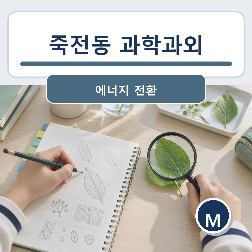 죽전동 과학과외 에너지 전환 학습정보
