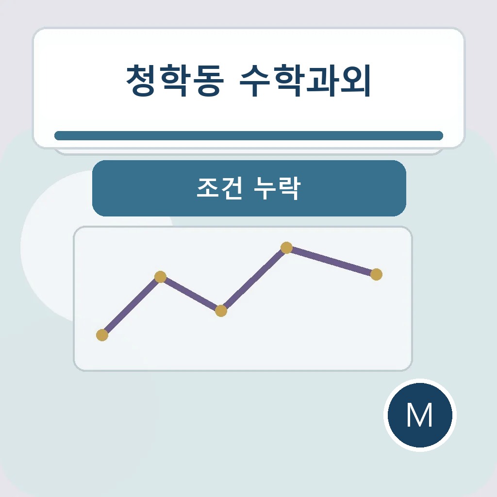 청학동 수학과외에서 조건 누락을 점검하는 학습 장면