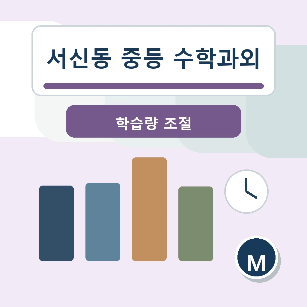 서신동 중학생 중등 수학과외 학습 장면