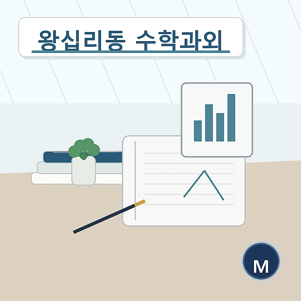 왕십리동 수학과외 지역별 학습정보