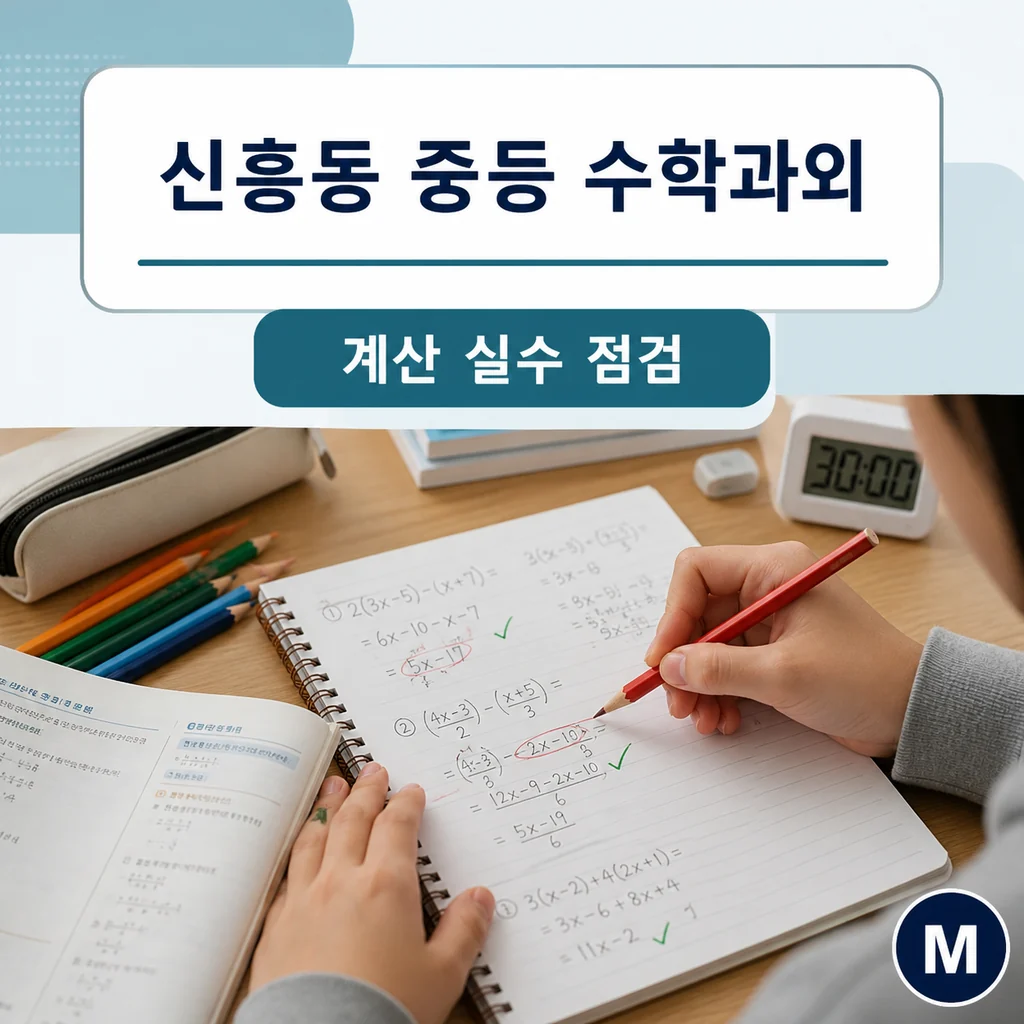 신흥동 중학생 중등 수학과외 학습정보