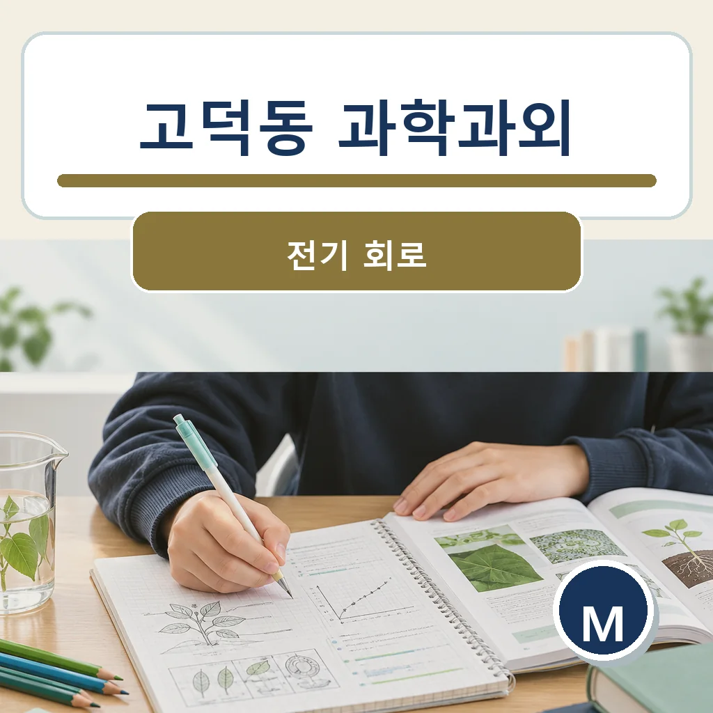 고덕동 과학과외 전기 회로 학습정보