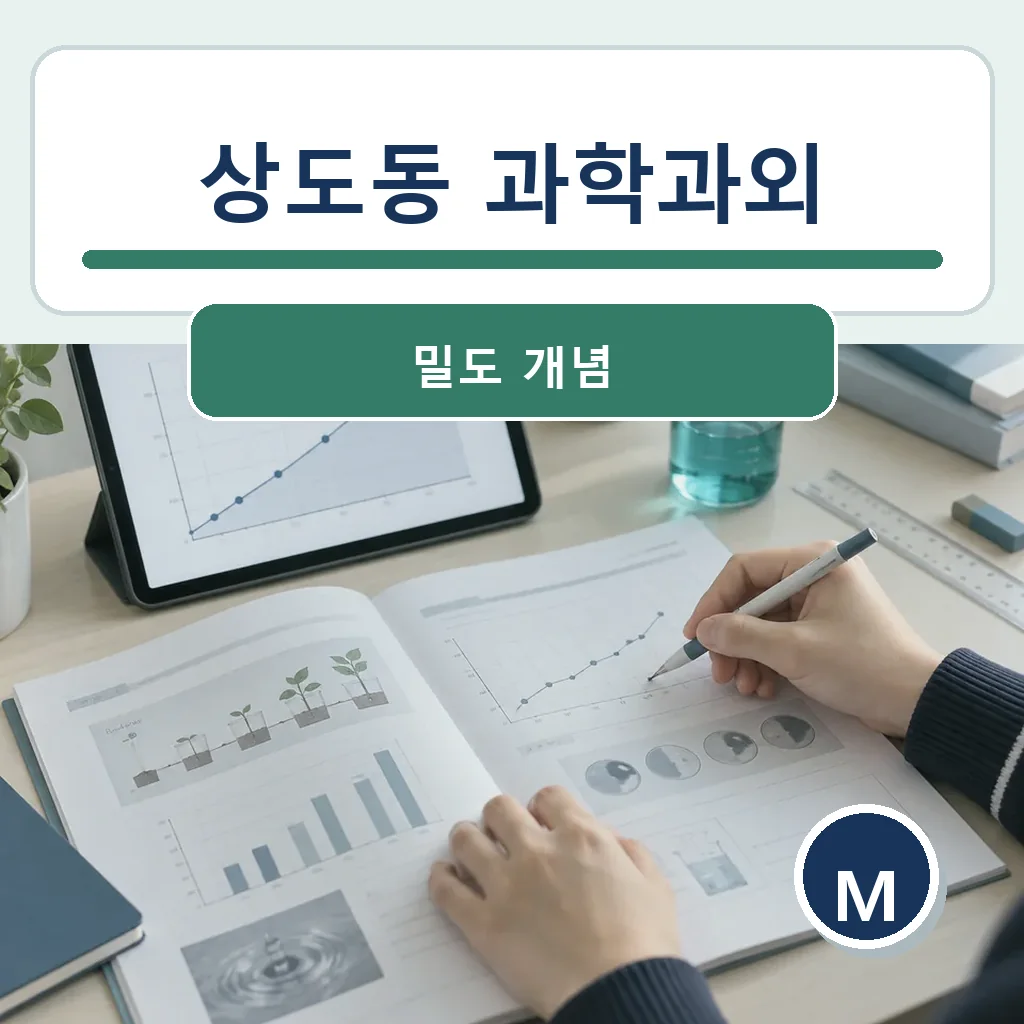 상도동 과학과외 밀도 개념 학습정보