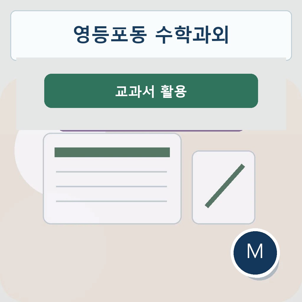 영등포동 수학과외 교과서 활용 대표 이미지