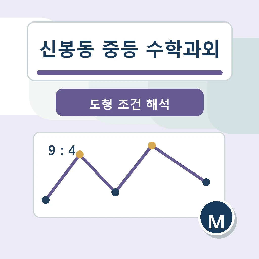 신봉동 중학생 중등 수학과외 학습 장면