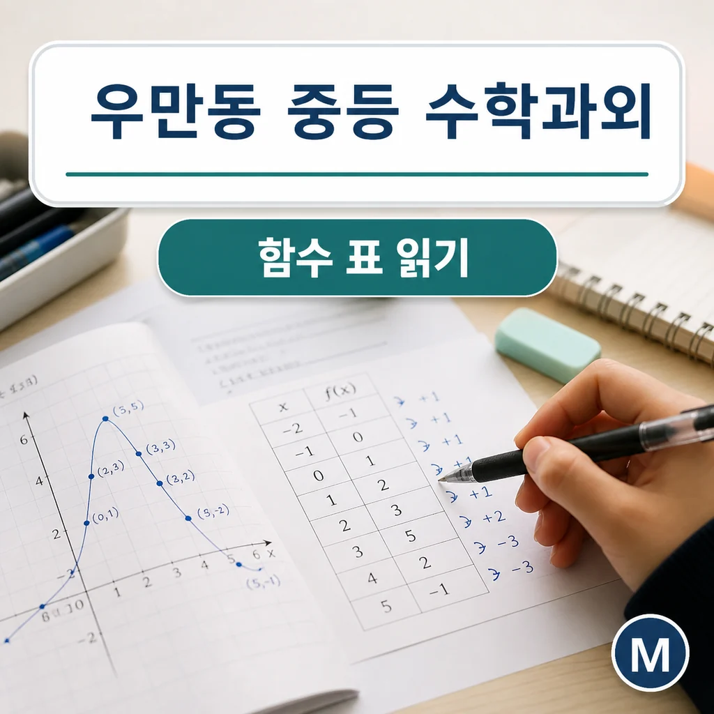 우만동 중학생 중등 수학과외 학습정보