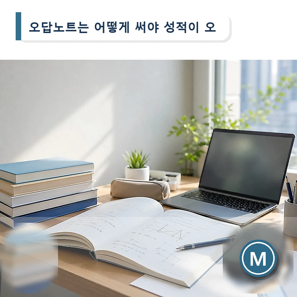 오답노트는 어떻게 써야 성적이 오를까요? 학습 가이드 스터디멘토